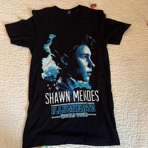 Shawn Mendes illuminate world tour 2017 concert shirt XS